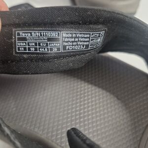 Teva Men's Black Sport Sandals Size 11
